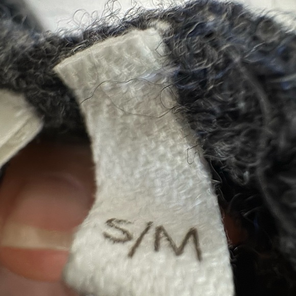 $395 NWOT TOAST Wool OVERSIZED Ribbed Knit Cardigan Cocoon jacket charcoal gray - Picture 10 of 10